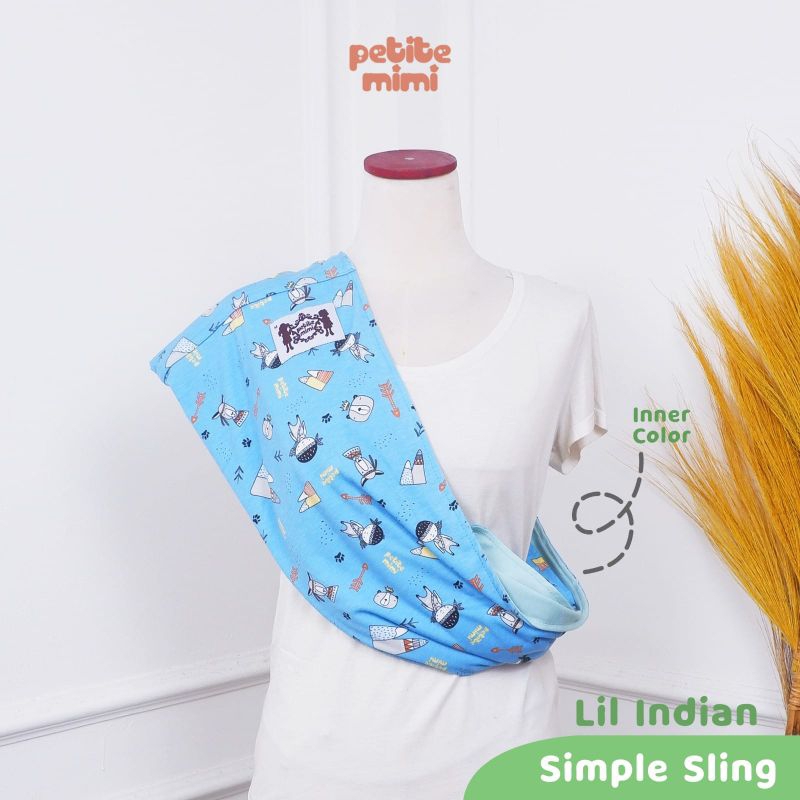 Petite Mimi Gendongan Kaos (GEOS) Motif Simple Sling