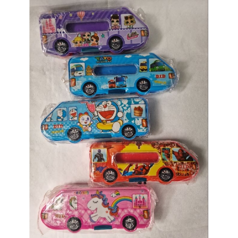 [1 BUAH] TEMPAT PENSIL MAGNETIK / MAGNETIC PENCIL CASE BENTUK MOBIL