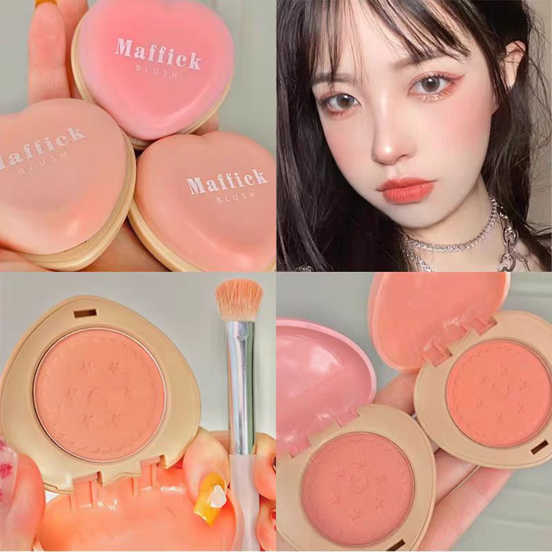 (Hello Girl)D25  Etude House Heart Cookie Blusher Terbaru Gaya Korea Import