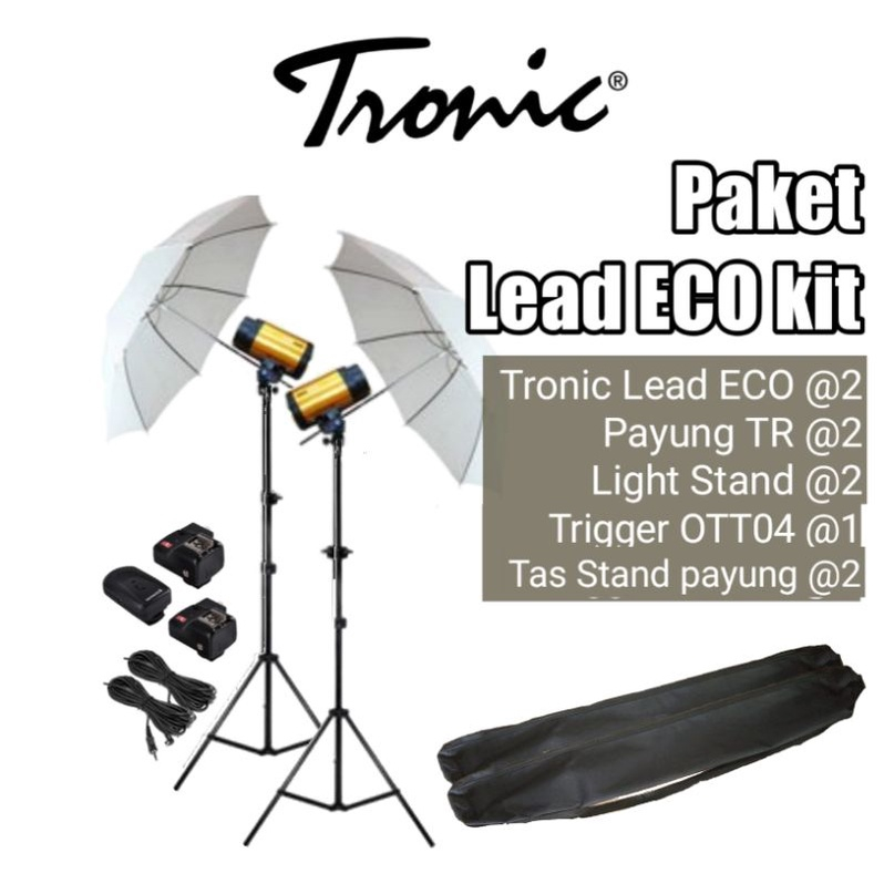 Tronic Lead Eco Kit Studio Flash