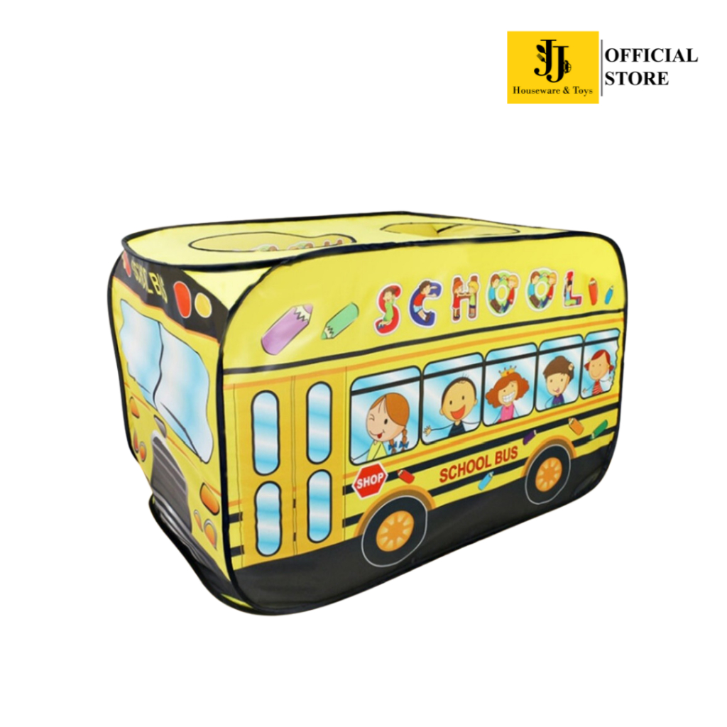 JJ TOYS TENDA BERMAIN ANAK BUS SEKOLAH