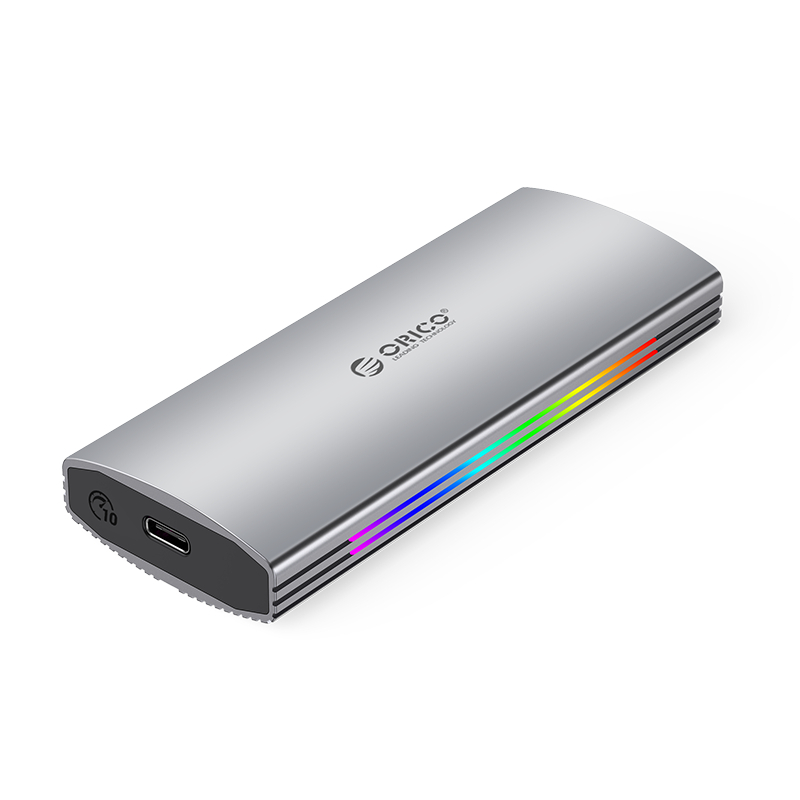 Orico M2R2-G2 RGB Gaming Type C 3.1 M.2 NVMe SSD Enclosure 10Gbps