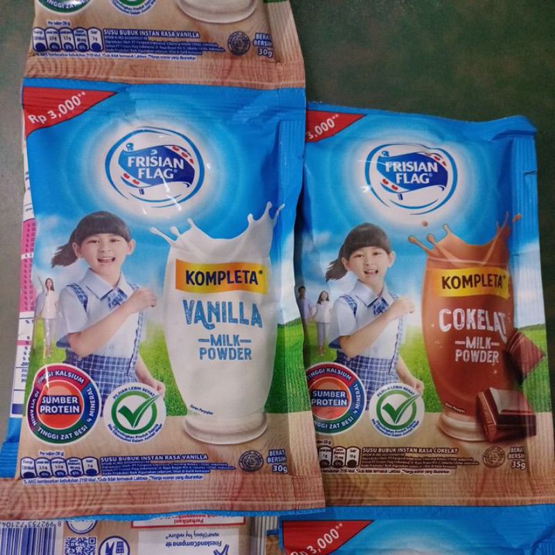 FRISIAN FLAG KOMPLETA 3000 SUSU BUBUK Sachet pcs