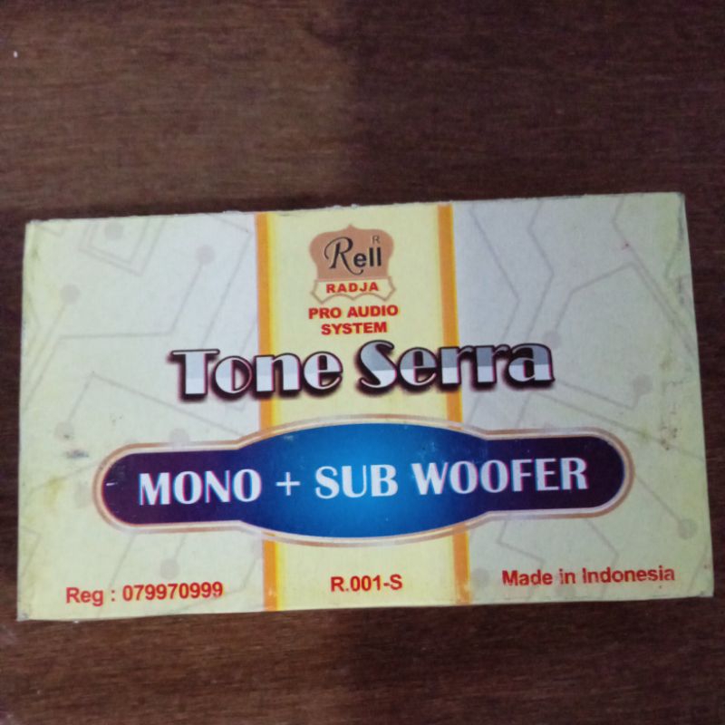 TONE CONTROL MONO MIDLE+SUB SERRA
