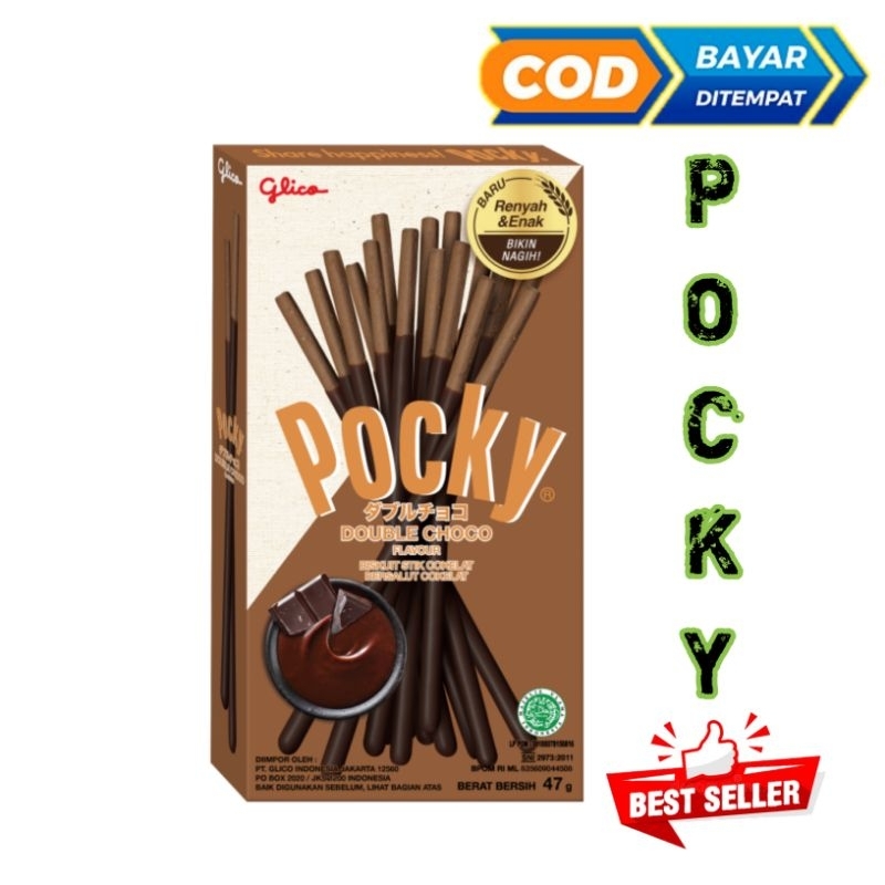 

Glico Biscuit Pocky Double Choco 47G