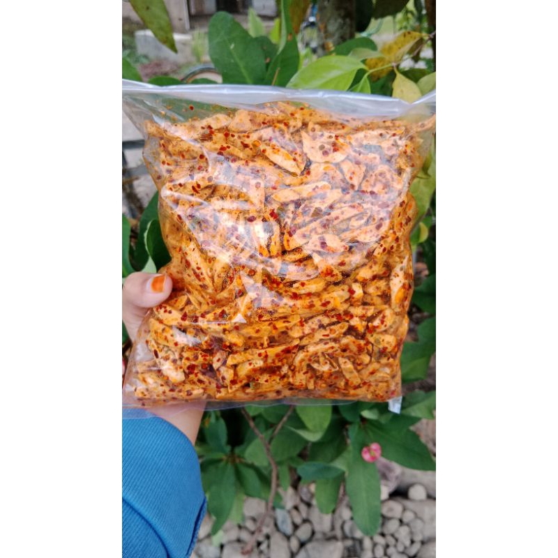 

Basreng pedes daun jeruk