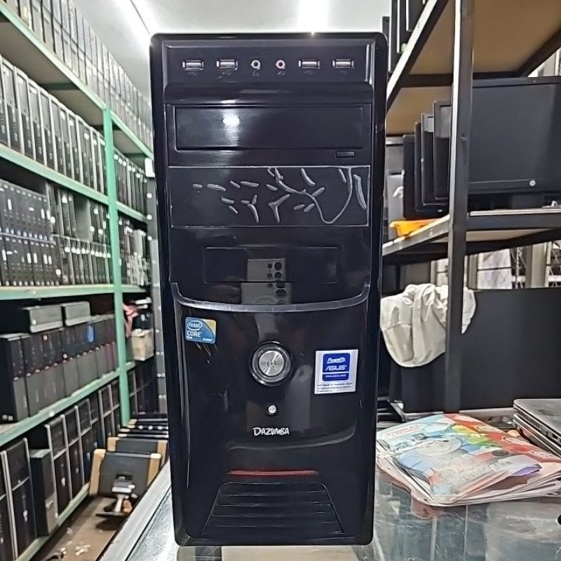 PC RAKITAN G41 DDR3 CORE 2 DUO E7500 RAM 2GB HDD 500GB MURAH LEBAY