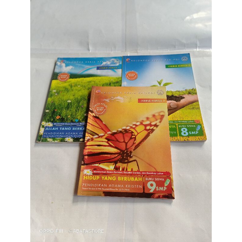 BUKU PENDIDIKAN AGAMA KRISTEN CERMIN REMAJA SMP KLS VII VIII IX KTSP