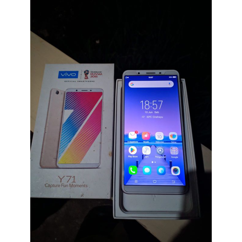 Vivo Y71 Second ex resmi indonesia