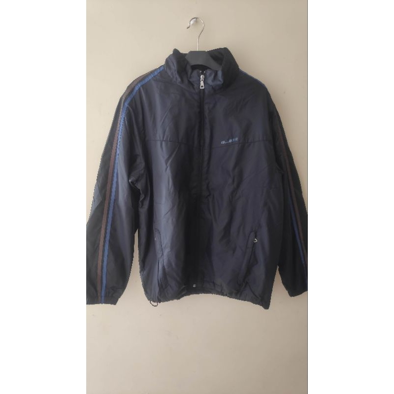 JACKET WINDBRAKER OUTDOOR GELEMBUNG ELLESSE BLACK