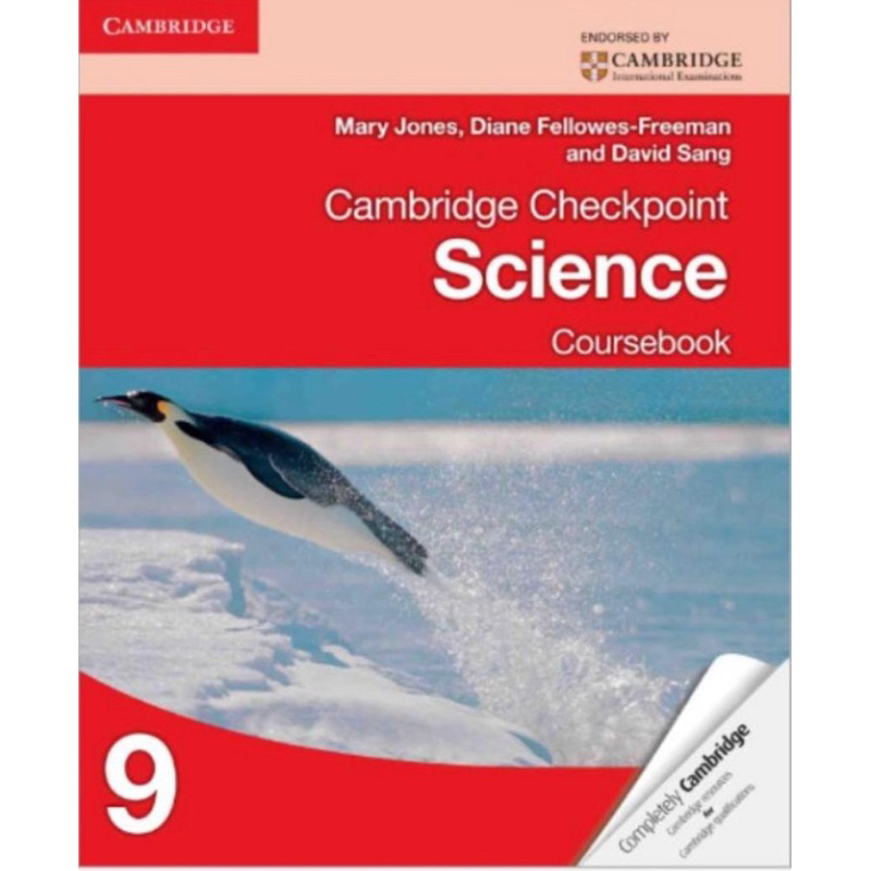 

Cambridge checkpoint Science Coursebook 9