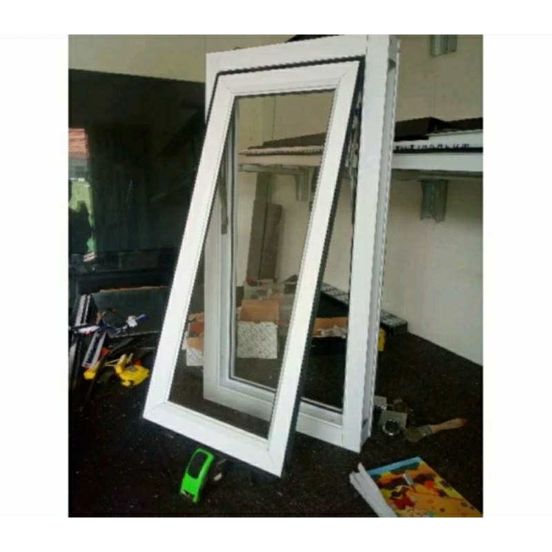 kusen aluminium model jendela casemnet T120 x L60