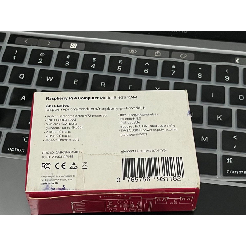 Raspberry Pi 4 Model B 4GB