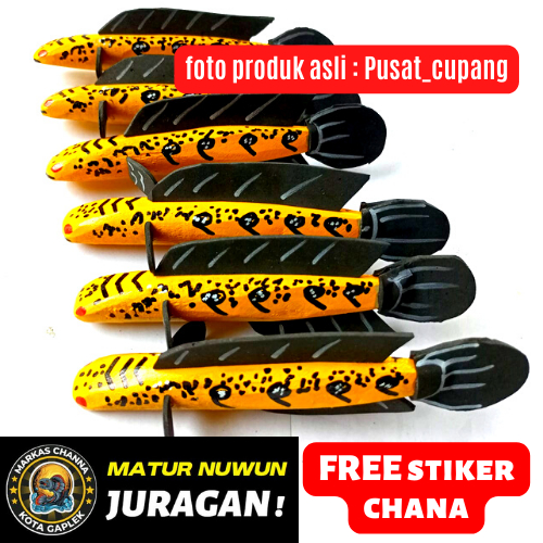 patung chana YS/ yellow Sentarum ys 15 cm (gratis stiker Channa)