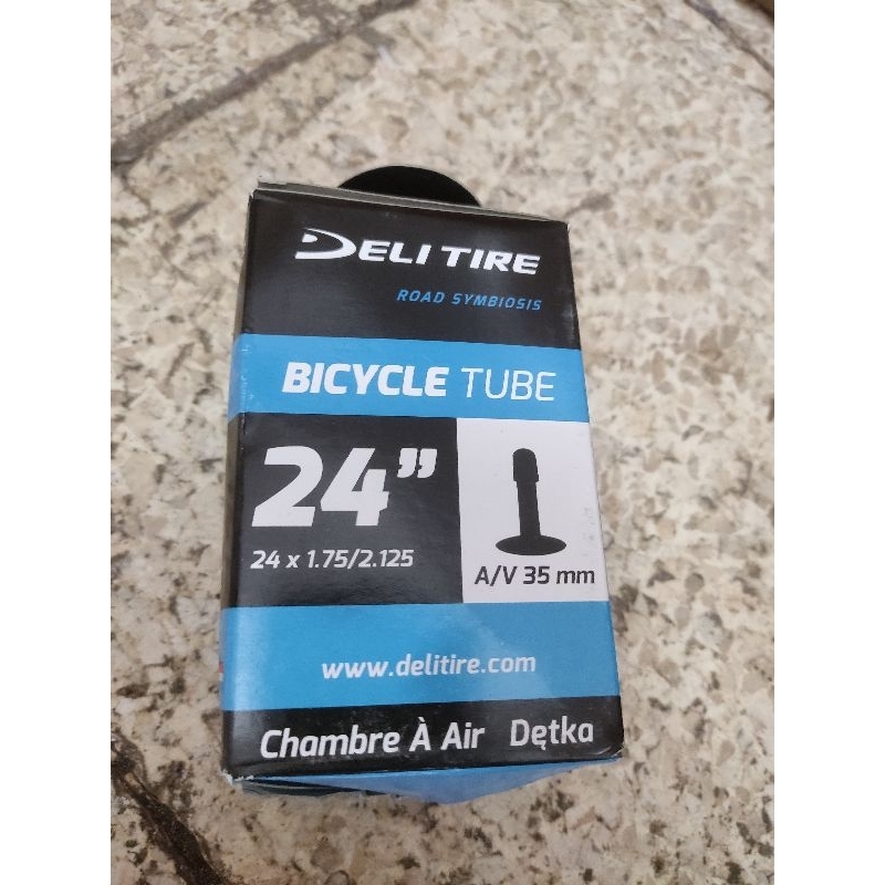 Ban Dalam Sepeda 24x1.75/2.125 Mini Ctb Mtb Cop Motor American Valve SWALLOW / DELI TIRE