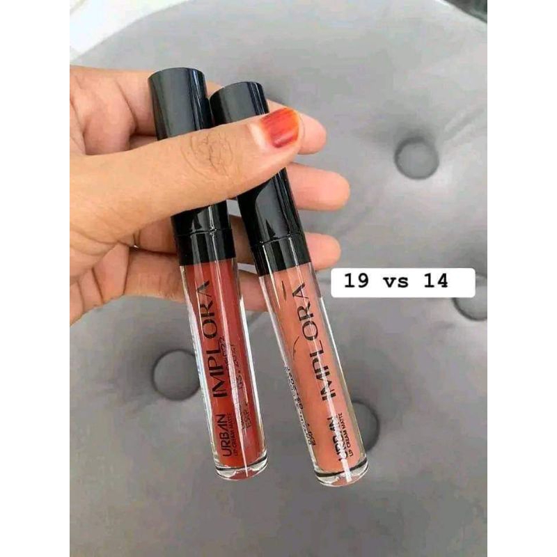 LIPSTIK PAKET OMBRE IMPLORA URBAN MATTE WATERPROOF TAHAN LAMA