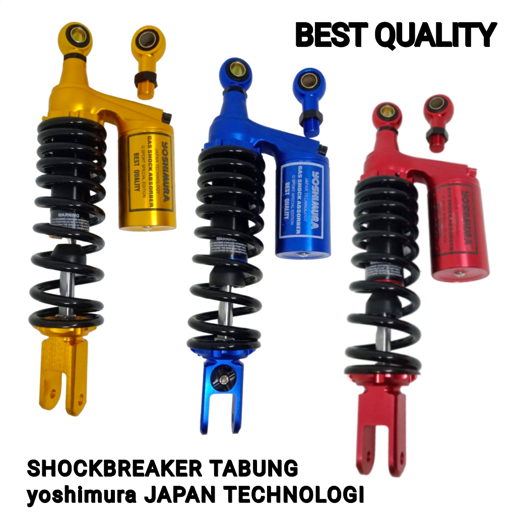 SHOCKBREAKER TABUNG BELAKANG yoshimura 310mm GAS SHOCK ABSORBER - BEST QUALITY