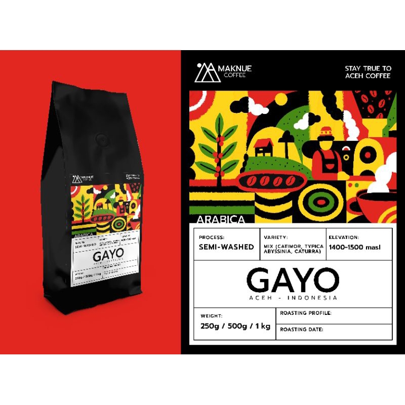 

KOPI ACEH ARABIKA GAYO 250 g