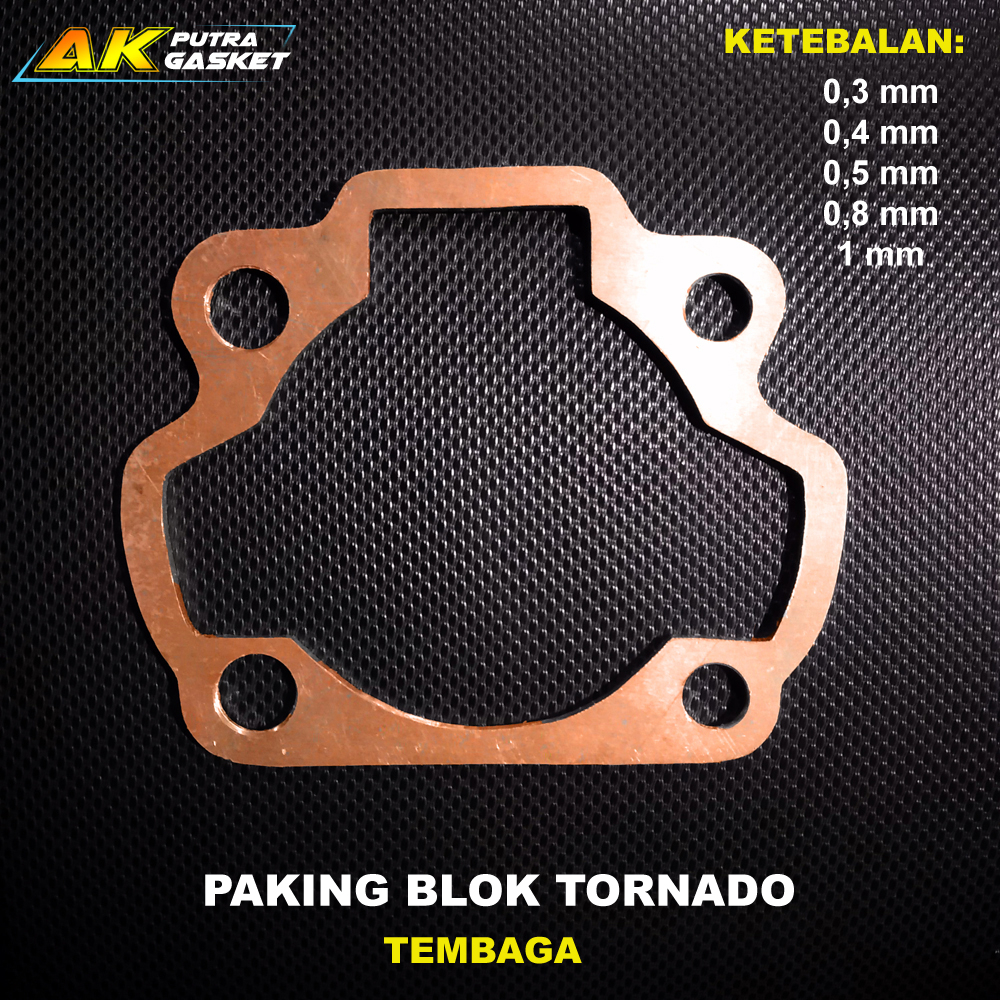 Paking Blok Tornado Tembaga / Packing Perpak Gasket Suzuki Tornado