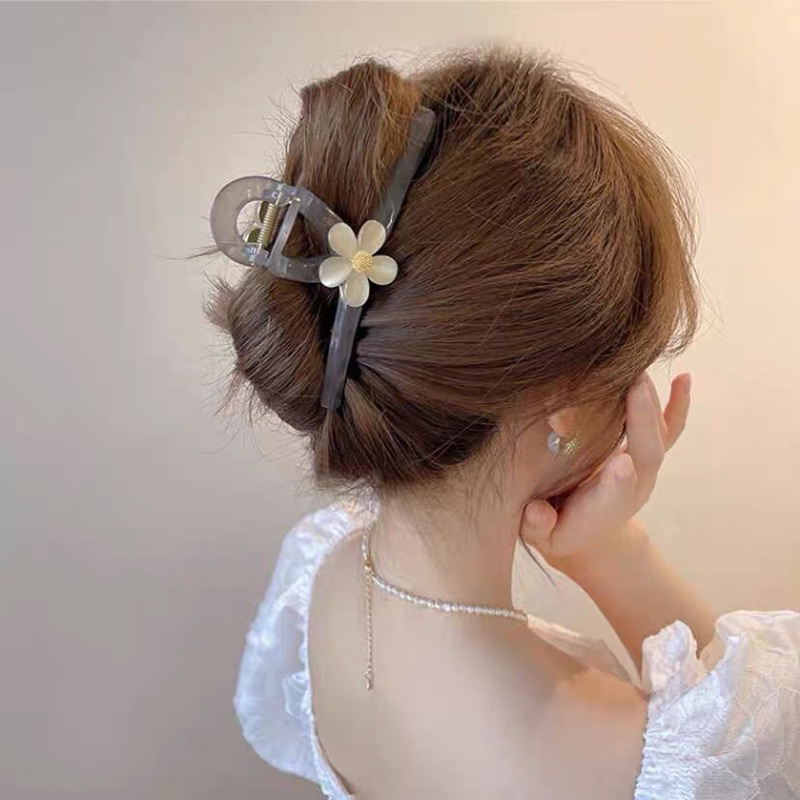 LITTLE DAISY | KFLOWER Kep Rambut Ala Korea /Jepitan Rambut Wanita Korea Elegant Fashion / Jedai Premium Kep Rambut