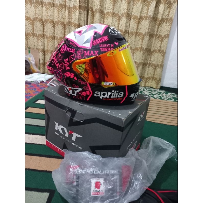 HELM KYT TT COURSE REPAINT ESPARGARO 2020 / KYT TTC REPAINT ESPARGARO 2020 / TTC