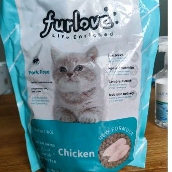 MAKANAN ANAK KUCING KITTEN FURLOVE FRESHPACK 1 KG