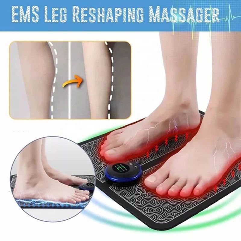 Alat Pijat Kaki Elektrik EMS Foot Massager USB 6 Mode