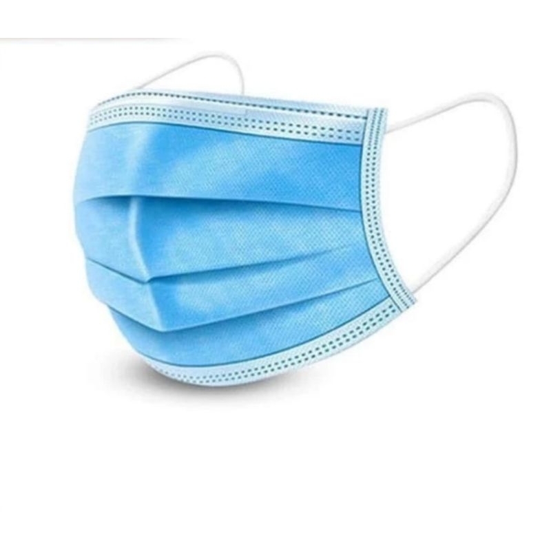 masker medis isi 50 pcs masker earloop  masker 3 ply 1 box