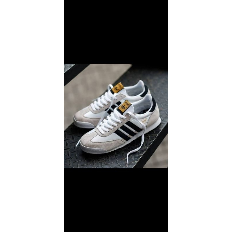 Beli SEPATU ADIDAS DRAGON WHITE BLACK ORIGINAL TERMURAH - 40 di Sneakers_bal. Promo khusus