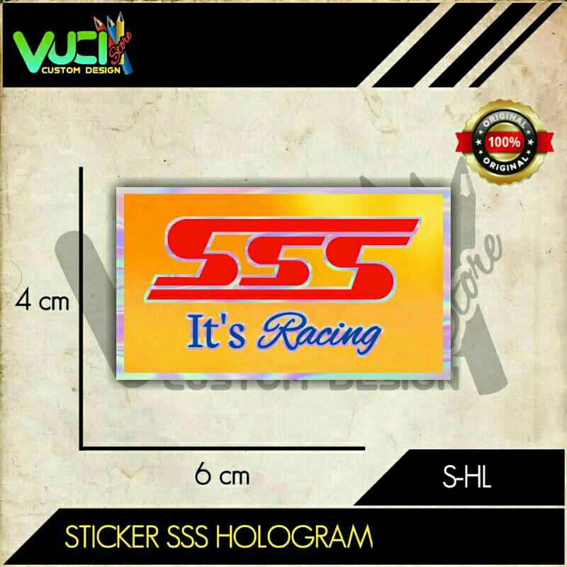 

STICKER SSS HOLOGRAM