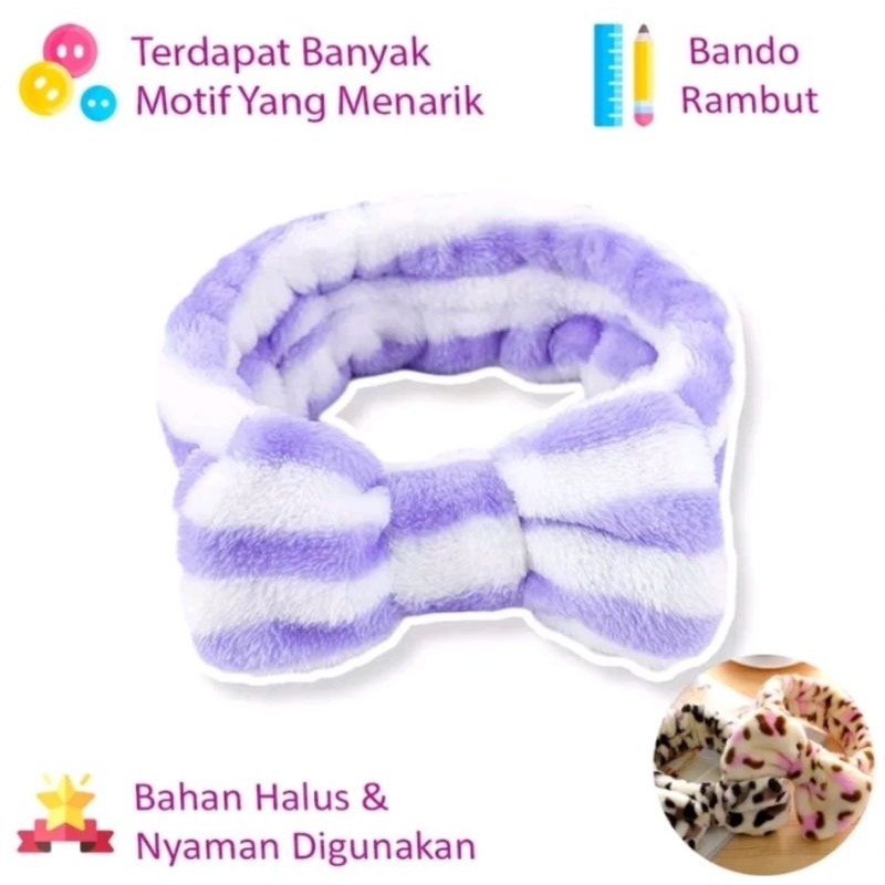 OliveShop ❤ Headband Bando Bandana Ikat Kepala Cuci Muka