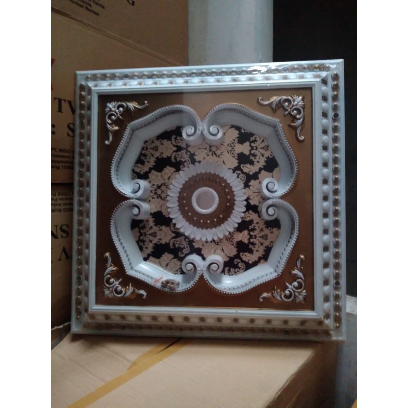 Fiting ornamen 60x60 untuk plafon gypsum