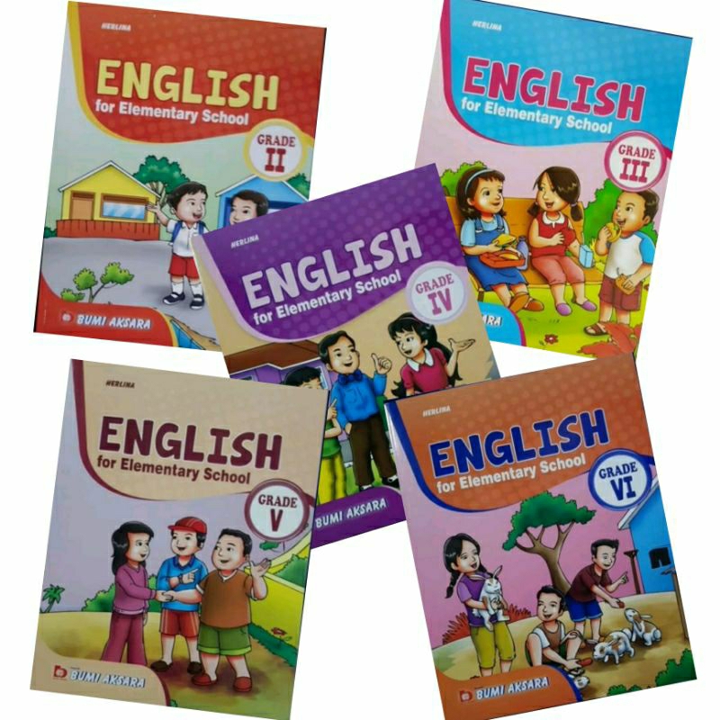 

English For Elementary School SD Kelas 2,3,4,5,6 Penerbit Bumi Aksara