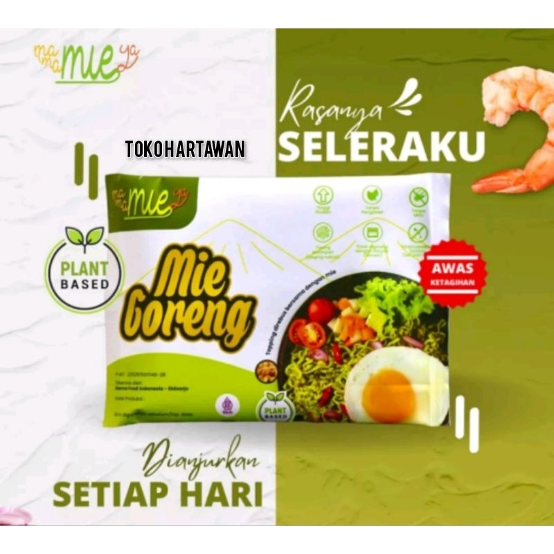 MamaMIEya mie sehat dari sayur rasa mie goreng