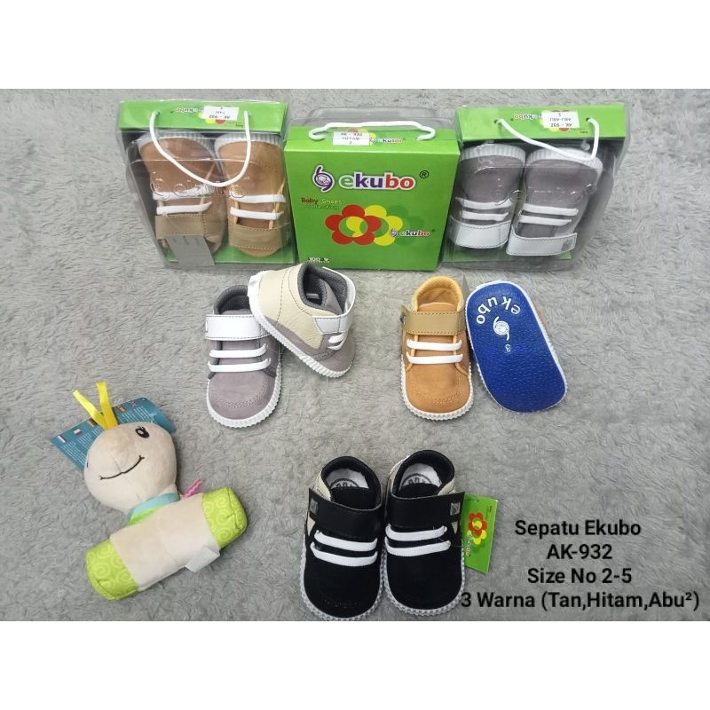 Sepatu Ekubo Cowo Seri AK 912, AK911, AK932, AK926(Sepatu Prewalker Bayi)