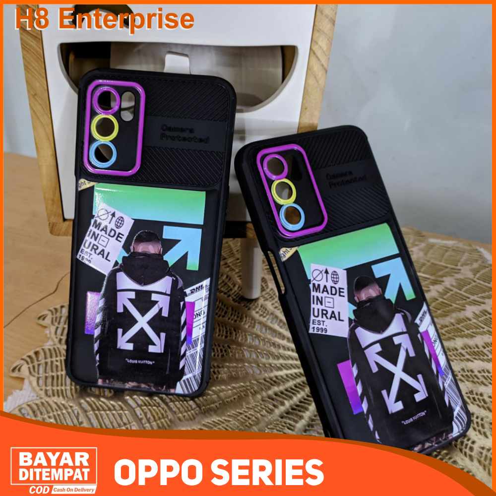 Case Oppo A15 A15S A3S A5S A5 2020 A7 A9 2020 A11K A12 A16 A16S A17 A54 4G F9 Casing Aesthetic Prostar Pro Camera Premium