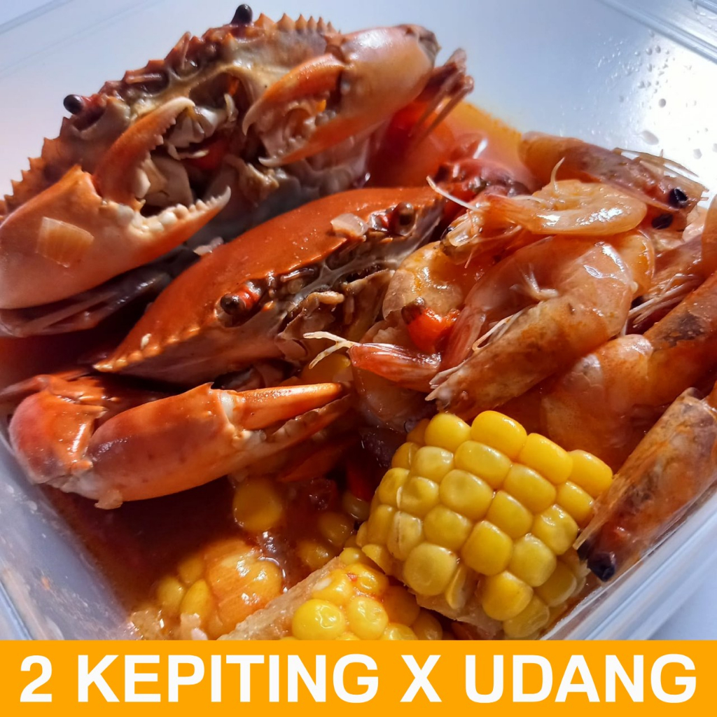 

Nasi + 2 Kepiting Mix Udang Asam Manis Special - Arviansyah Seafood Surabaya