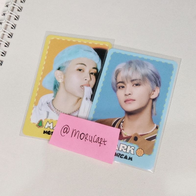 NCT DREAM MARK PHOTOCARD PC TC CONCEPT KONSEP CANDY BIRU KUNING