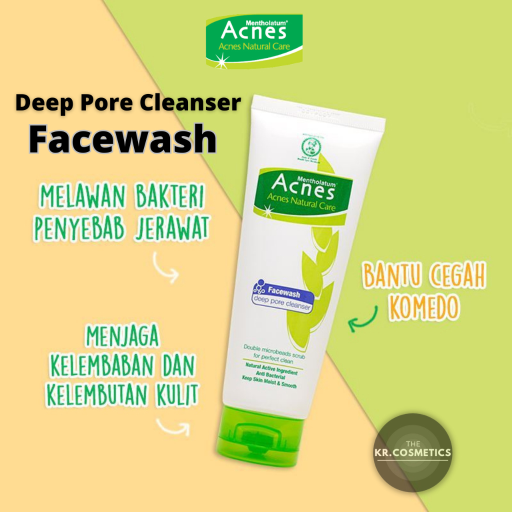 Acnes Deep Pore Cleanser Facial Wash 100 ml | 50 ml