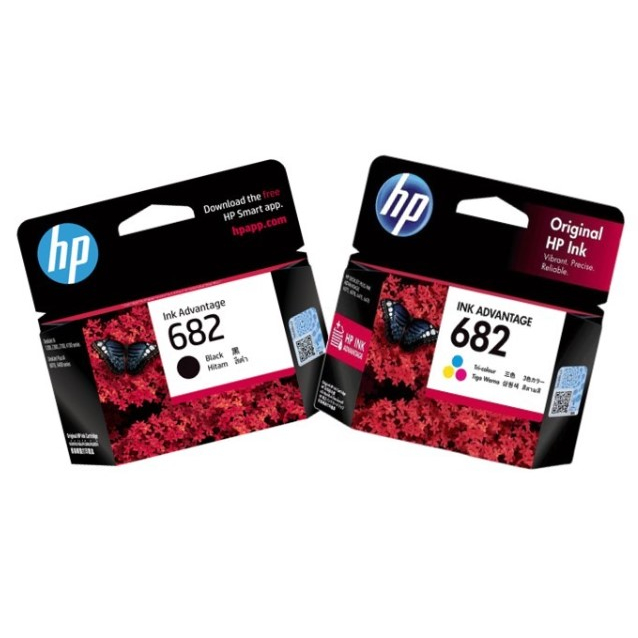 TINTA PRINTER HP | BLACK/TRI COLOUR | 678 | 680 | 682