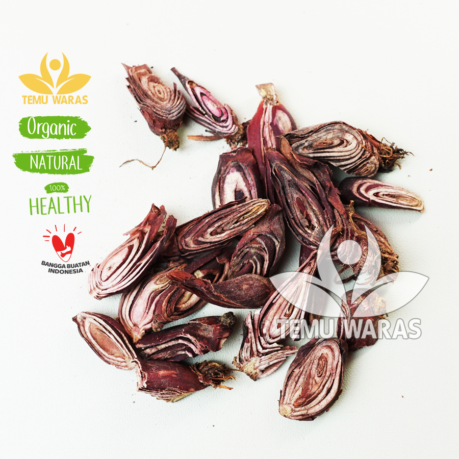 

Bawang Dayak Kering 250 gr atau Bawang Sabrang Kering