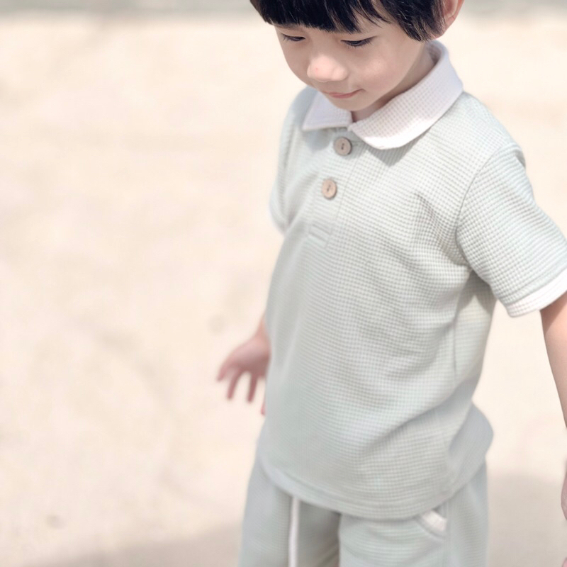 BELL&amp;BO MAVKA - SETELAN POLO ANAK UNISEX (1-4 YEARS)