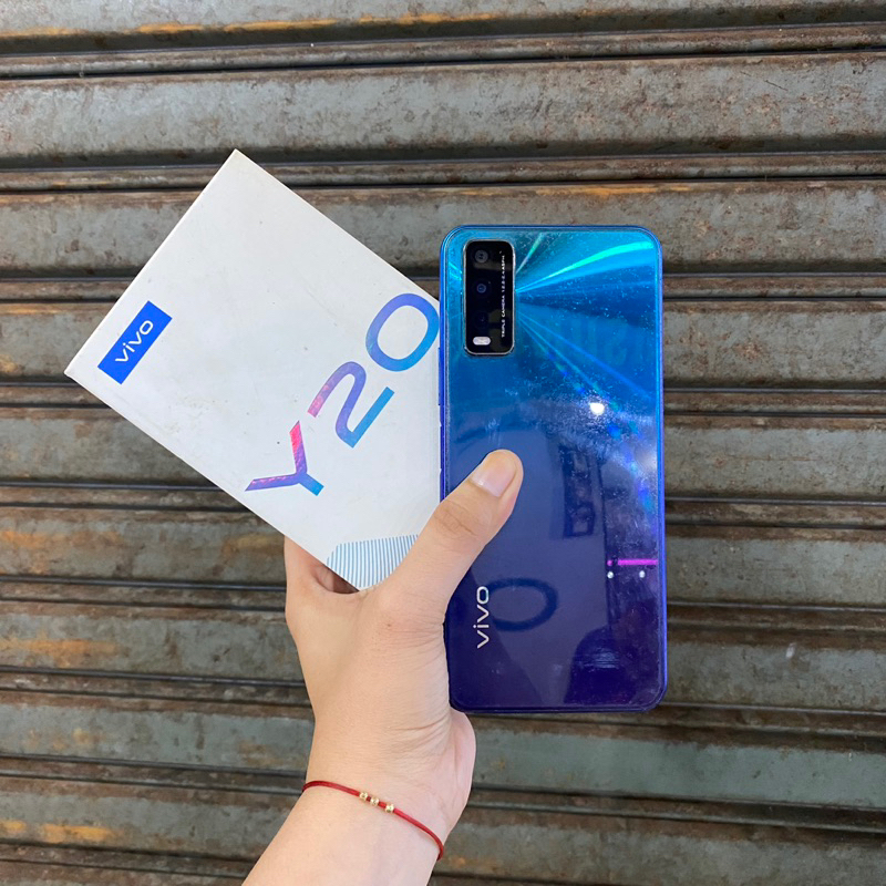 Vivo y20 3/64gb second bekas pakai normal