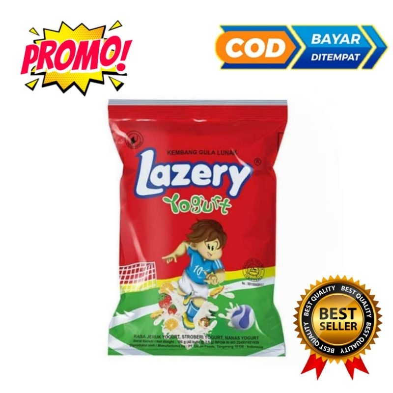 

Lazery Yogurt Permen 100g [42 butir/ sak merah]