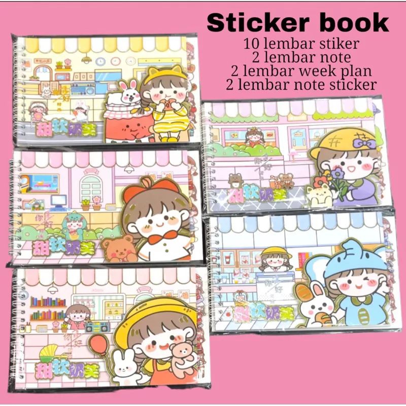 

Trendz°•BUKU STIKER MOMO BUKU STIKER VIRAL BUKU STIKER KARAKTER ANIME