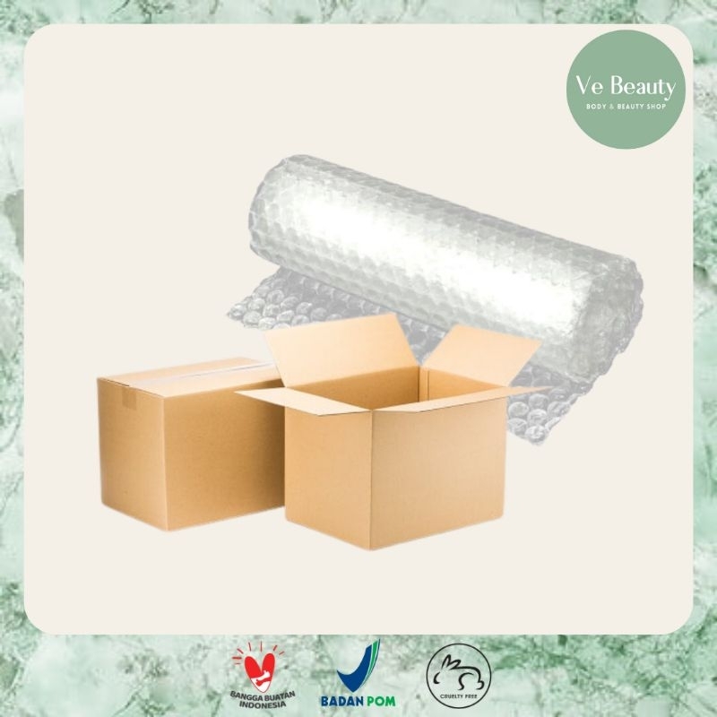 

Extra Packing Tambahan Bubble Wrap + Box Kardus