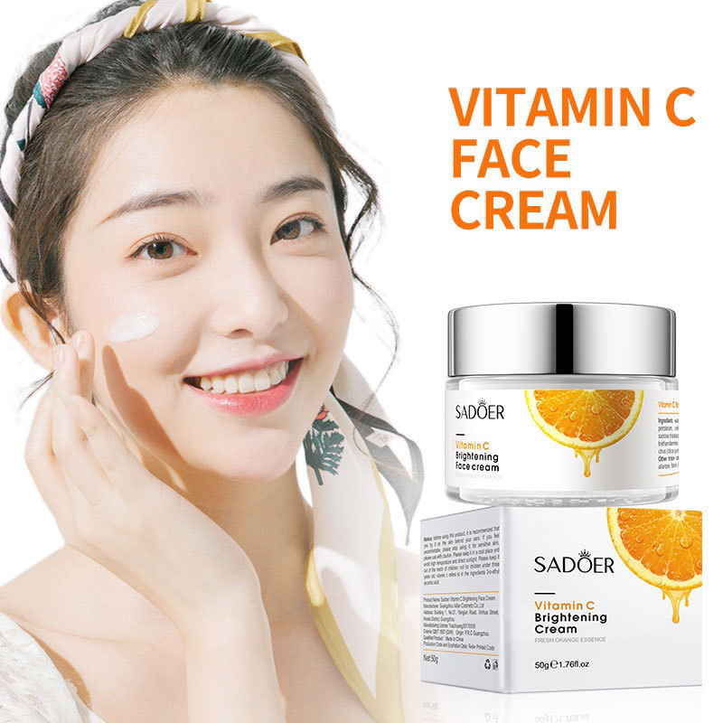 Cream Vitamin C Brightening Pencerah kulit wajah 50g / Day Face Cream