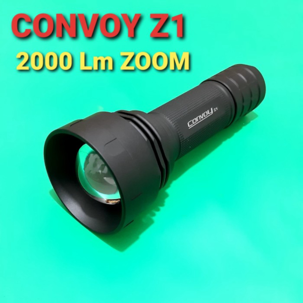 Convoy Z1 SST40 2000 Lumen Zoom - Tanpa Battery