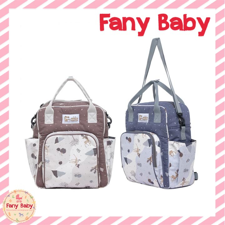 MORU MOTTO TAS SEDANG 3 IN 1 BAMBEE SERI / MMT7009