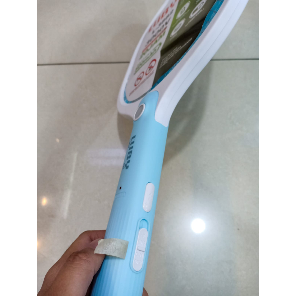 Raket Nyamuk LUBY L-3882 Raket Nyamuk LED plus Kabel Charge